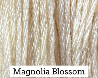 Classic Colorworks, Magnolia Blossom, CCT-168, YARD Skein, Hand Dyed Cotton, Embroidery Floss, Counted Cross Stitch, Hand Embroidery Thread