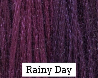 Classic Colorworks, Rainy Day, CCT-103, 5 YARD Skein, Hand Dyed Cotton, Embroidery Floss, Counted Cross Stitch, Hand Embroidery
