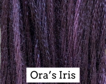 Classic Colorworks, Ora's Iris, CCT-216, 5 YARD Skein, Hand Dyed Cotton, Embroidery Floss, Counted Cross Stitch, Hand Embroidery