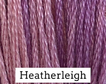 Classic Colorworks, Heatherleigh, CCT-097, 5 YARD Skein, Hand Dyed Cotton, Embroidery Floss, Counted Cross Stitch, Hand Embroidery