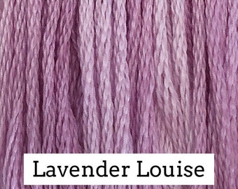 Classic Colorworks, Lavender Louise, CCT-037, YARD Skein, Hand Dyed Cotton, Embroidery Floss, Counted Cross Stitch, Hand Embroidery Thread