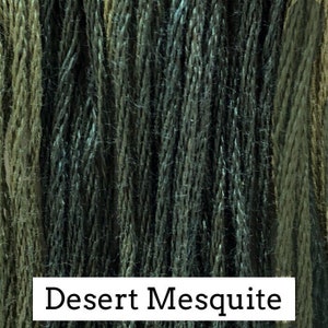 Classic Colorworks, Desert Mesquite, CCT-066, YARD Skein, Hand Dyed Cotton, Embroidery Floss, Counted Cross Stitch, Hand Embroidery Thread