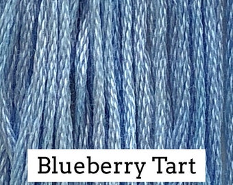 Classic Colorworks, Blueberry Tart, CCT-33, 5 YARD Skein, Hand Dyed Cotton, Embroidery Floss, Counted Cross Stitch, Hand Embroidery Thread