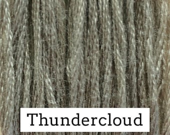 Classic Colorworks, Thundercloud, CCT-249, 5 YARD Skein, Hand Dyed Cotton, Embroidery Floss, Counted Cross Stitch,Hand Embroidery Thread
