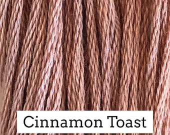 Classic Colorworks, Cinnamon Toast, CCT-115, 5 YARD Skein, Hand Dyed Cotton, Embroidery Floss, Counted Cross Stitch,Hand Embroidery Thread