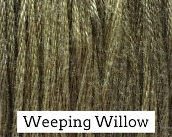 Classic Colorworks, Weeping Willow, CCT-162, 5 YARD Skein, Hand Dyed Cotton, Embroidery Floss, Counted Cross Stitch, Hand Embroidery Thread