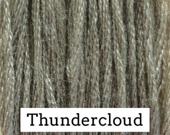 Classic Colorworks, Thundercloud, CCT-249, 5 YARD Skein, Hand Dyed Cotton, Embroidery Floss, Counted Cross Stitch, Hand Embroidery Thread