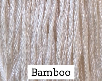 Classic Colorworks, Bamboo, CCT-03, 5 YARD Skein, Hand Dyed Cotton, Embroidery Floss, Counted Cross Stitch, Hand Embroidery Thread