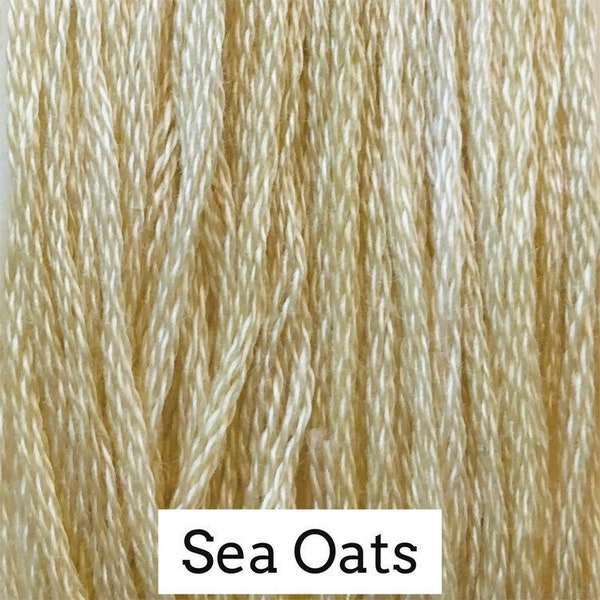 Classic Colorworks, Sea Oats, CCT-264, 5 YARD Skein, Hand Dyed Cotton, Embroidery Floss, Counted Cross Stitch, Hand Embroidery Thread