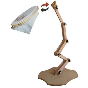 Embroidery Stand, Floor Stand, Embroidery Floor Stand, Adjustable Floor Stand, Wooden Floor Stand, 190-5,  Nurge