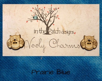 Wool, Prairie Blue, Wooly Charms, Felted Wool, Wool Charm Packs, Overdyed Wool, Wool Applique, Herringbone Wool, In the Patch Designs