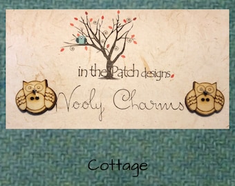 Wool, Cottage, Wooly Charms, Felted Wool, Wool Charm Packs, Overdyed Wool, Wool Applique, Herringbone Wool, In the Patch Designs