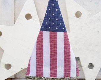 Counted Cross Stitch, Stars & Stripes Tree, Patriotic, Americana, American Flag, Summer Decor, Independence Day, Liz Mathews, PATTERN ONLY