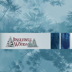 Quilt Fabric,  Jingle Bell Woods, Ring in the Season, Matthew Pridemore, McKenna Ryan, Whimsical Workshop, Hoffman California, KIT or FABRIC