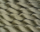 DMC Pearl Cotton, Size 5, DMC 642, Dark Beige Gray, Perle Cotton, Embroidery Thread, Punch Needle, Embroidery, Sewing Accessory