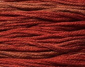 Classic Colorworks, Barn Door, CCT-214, 5 YARD Skein, Hand Dyed Cotton, Embroidery Floss, Cross Stitch, Hand Embroidery Thread