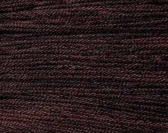 Gentle Art, Simply Shaker Threads, Espresso Bean, #7084, 10 YARD Skein, Embroidery Floss, Counted Cross Stitch, Hand Embroidery Thread