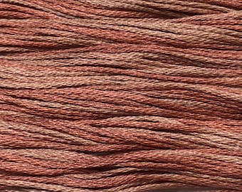Weeks Dye Works, Cinnabar, WDW-2254, 5 YARD Skein, Hand Dyed Cotton, Embroidery Floss, Counted Cross Stitch, Hand Embroidery, PunchNeedle