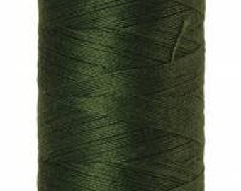 Mettler Thread, Cypress Green, #0886, 60wt, Solid Cotton, Silk Finish, Embroidery Thread, Sewing Thread, Quilting Thread, Sewing Thread