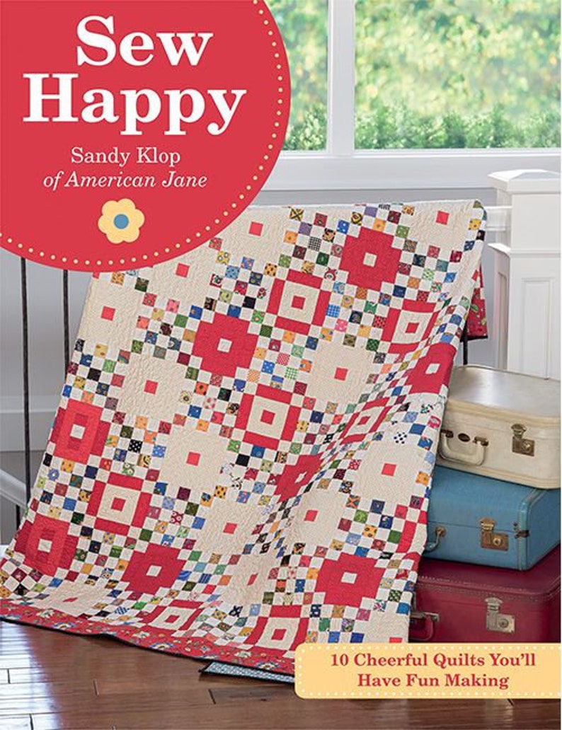 Softcover Book Sew Happy Quilt Patterns Quilts Table Etsy