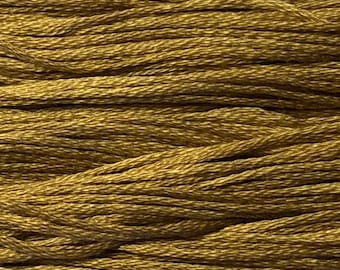 Weeks Dye Works, Sandcastle, WDW-1124, 5 YARD Skein, Hand Dyed Cotton, Embroidery Floss, Counted Cross Stitch, Embroidery, PunchNeedle