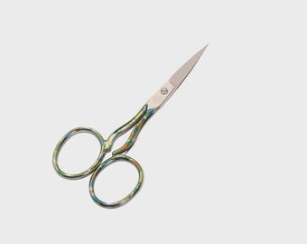 Embroidery Scissors, Colors Collection, Italian Steel, Embroidery, Needlepoint, Stitchery, Sewing Accessory, Premax, #10560, CS Hobby