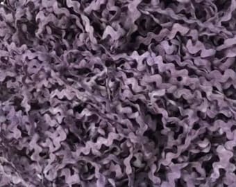 Rick Rack Trim, Grape Fizz, Lady Dot Creates, Hand Dyed Rick Rack, Cotton Rick Rack Trim, Sewing Notion, Sewing Accessory, Sewing Trim