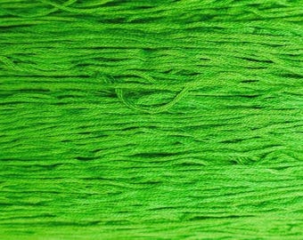 Gentle Art, Sampler Threads, Key Lime, #0193, 10 YARD Skein, Embroidery Floss, Counted Cross Stitch, Hand Embroidery Thread