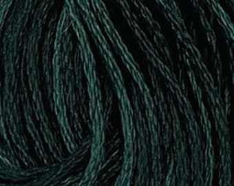 Valdani, 6 Strand Cotton Floss, O572, Blue Blackbird, Embroidery Floss, Variegated Floss, Hand Dyed Floss, Wool Applique, Punch Needle
