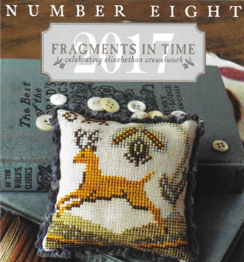 Counted Cross Stitch Cross Stitch Pattern Fragments in Time image 3