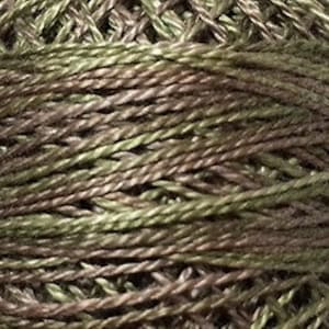 Valdani Thread, Size 12, O574, Valdani Perle Cotton, Dried Leaves, Embroidery Thread, Punch Needle, Embroidery, Penny Rugs, Sewing Accessory