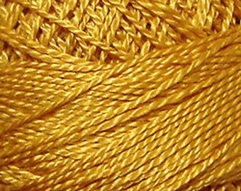 Valdani Thread, Size 12, 1315, Mustard Seed, Perle Cotton, Punch Needle, Embroidery, Penny Rugs, Primitive Stitching, Sewing Accessory