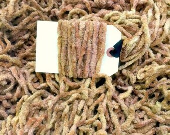 Chenille Trim, Toast, Lady Dot Creates, Chenille, Hand Dyed Chenille, Cotton Chenille, Sewing Notion, Sewing Accessory, Sewing Trim