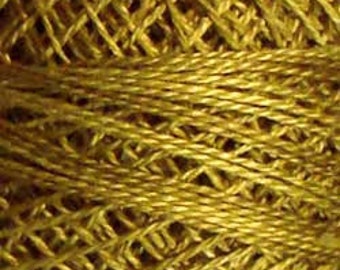 Valdani 3 Strand, O153, Golden Moss, Punch Needle, Embroidery, Penny Rugs, Wool Applique, Cross Stitch, Tatting, Embroidery Thread