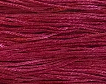 Weeks Dye Works, Begonia, WDW-2263, 5 YARD Skein, Hand Dyed Cotton, Embroidery Floss, Counted Cross Stitch, Embroidery, PunchNeedle