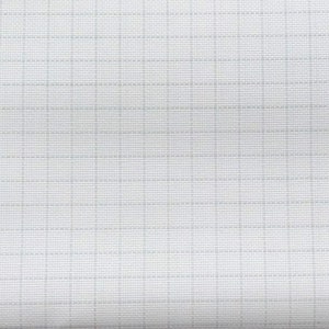 25 Count Lugana, Easy Count Grid, White, Lugana 25, Zweigart, Counted Cross Stitch, Cross Stitch Fabric, Embroidery Fabric, Evenweave Fabric