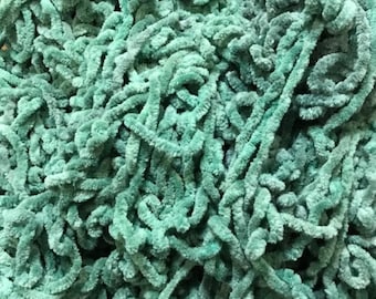 Chenille Trim, Ogden Grass, Lady Dot Creates, Chenille, Hand Dyed Chenille, Cotton Chenille, Sewing Notion, Sewing Accessory, Sewing Trim