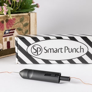 Smart Punch, Smart Punchneedle, Smart Punch Needle, Embroidery, Surgical Steel Needles, Punch Needle Embroidery, Threaders