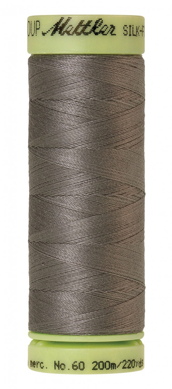 Mettler Thread, Old Tin, 0415 60wt, Solid Cotton, Silk Finish