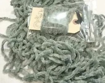 Chenille Trim, Rainy, Lady Dot Creates, Hand Dyed Chenille, Cotton Chenille Trim, Sewing Notion, Sewing Accessory, Sewing Trim