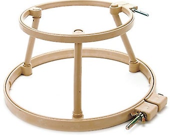 No Slip Lap Stand, 10"/14" Combo, Morgan No Slip Hoop,  Cross Stitch Hoop, Quilting Hoop, Interlocking, Punch Needle Hoop, Rug Hooking Hoop