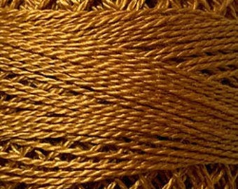Valdani Thread, Size 12, 14, Deep Rusty Orange, Perle Cotton, Punch Needle, Embroidery, Penny Rugs, Primitive Stitching, Sewing Accessory