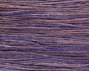 Weeks Dye Works, Lilac, WDW-2334, 5 YARD Skein, Cotton Floss, Embroidery Floss, Counted Cross Stitch, Hand Embroidery, PunchNeedle