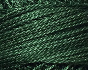 Valdani Thread, Size 8, O39, Perle Cotton, Forest Greens, Punch Needle, Embroidery, Penny Rugs, Primitive Stitching, Sewing Accessory