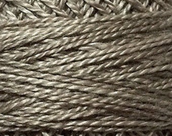 Valdani Thread, Size 12, O178, Perle Cotton, Tea Dyed Stone, Punch Needle, Embroidery, Penny Rugs, Primitive Stitching, Wool Applique