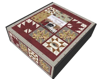 Quilt Kit, Fall Journeys, Covered Bridges in Fall, Quilt Boxed Kit, Tara Reed, Riley Blake Designs, Boxed Quilt KIT