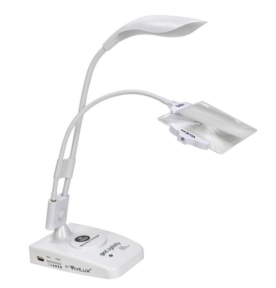 Vivilux, Task Lamp, Craft Light, Sewing, Desk Lamp, Travel Lamp, 6in X