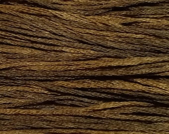 Weeks Dye Works, Pickled Okra, WDW-2197a, 5 YARD Skein, Hand Dyed Cotton, Embroidery Floss, Counted Cross Stitch, Hand Sewing, PunchNeedle