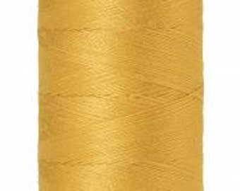 Mettler Thread, Star Gold, #0892, 60wt, Solid Cotton, Silk Finish Cotton, Embroidery Thread, Sewing Thread, Quilting Thread, Sewing Thread