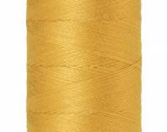 Mettler Thread, Star Gold, #0892, 60wt, Solid Cotton, Silk Finish Cotton, Embroidery Thread, Sewing Thread, Quilting Thread, Sewing Thread